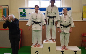 Elodie PIERRE 2ème du championnat de Moselle seniors le 16 février 2013