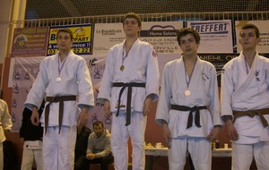 Vidric PETRY 1er en -60kg de l'open KYUS de Sainte Marie aux Chênes le 17 mars 2013